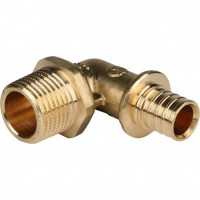 Угольник с наружной резьбой 16xR 1/2"STOUT