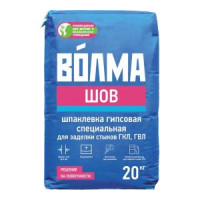 Волма Шов шпатлевка гипсовая для швов (20кг)