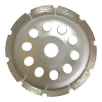 Чашка шлифовальная алмазная сегментная однорядная (125х22.23 мм) Almarez