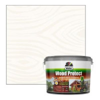 Пропитка Dufa WOOD PROTECT белая, 9 л