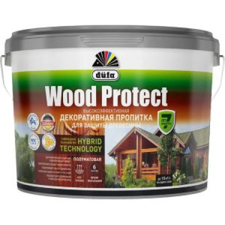 Пропитка Dufa WOOD PROTECT сосна, 9 л