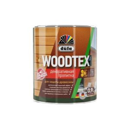 Пропитка Dufa Wood Tex махагон, алкидная 0.9 л