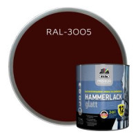 Эмаль гладкая Dufa Premium HAMMERLACK на ржавчину винно-красный RAL-3005 750 мл