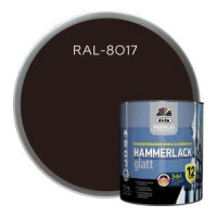 Эмаль Dufa Premium HAMMERLACK гладкая, RAL 8017 шоколад 750 мл