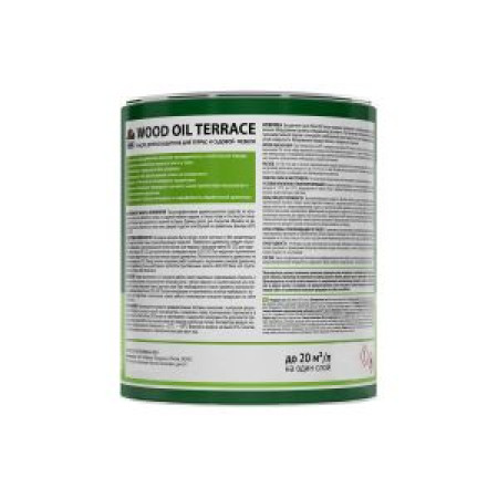 Деревозащитное масло Dufa Wood OIL Terraсe лиственница, 0.9 л