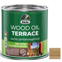 Деревозащитное масло Dufa Wood OIL Terraсe орех, 2 л