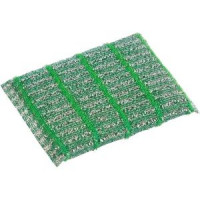 Губка для посуды Рыжий кот, с метал. нитью, 12 x 9 x 1,5 см SM-07 (259130)