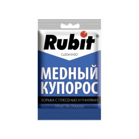МЕДНЫЙ КУПОРОС 300 Г "RUBIT"
