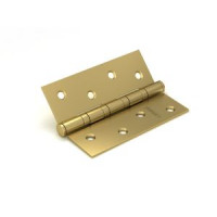 Петля универсальная IN4400U SB (4BB 100x75x2,5) мат. золото (FUARO)