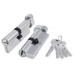 Цилиндровый механизм (200 ZM/90) 2000ZMKnob90(40+10+40) CP хром 5Key с верт.(FUARO) Цилиндровый механизм (200 ZM/90) 2000ZMKnob90(40+10+40) CP хром 5Key с верт.(FUARO)