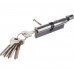 Цилиндровый механизм (200 ZM/90) 2000ZMKnob90(40+10+40) CP хром 5Key с верт.(FUARO) Цилиндровый механизм (200 ZM/90) 2000ZMKnob90(40+10+40) CP хром 5Key с верт.(FUARO)