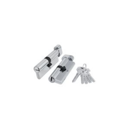 Цилиндровый механизм (200 ZM/90) 2000ZMKnob90(50+10+30) CP хром 5Key с вертушкой Цилиндровый механизм (200 ZM/90) 2000ZMKnob90(50+10+30) CP хром 5Key с вертушкой