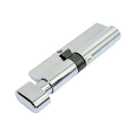 Цилиндровый механизм (200 ZM/90) 2000ZMKnob90(50+10+30) CP хром 5Key с вертушкой Цилиндровый механизм (200 ZM/90) 2000ZMKnob90(50+10+30) CP хром 5Key с вертушкой