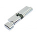 Цилиндровый механизм (200 ZM/90) 2000ZMKnob90(50+10+30) CP хром 5Key с вертушкой Цилиндровый механизм (200 ZM/90) 2000ZMKnob90(50+10+30) CP хром 5Key с вертушкой
