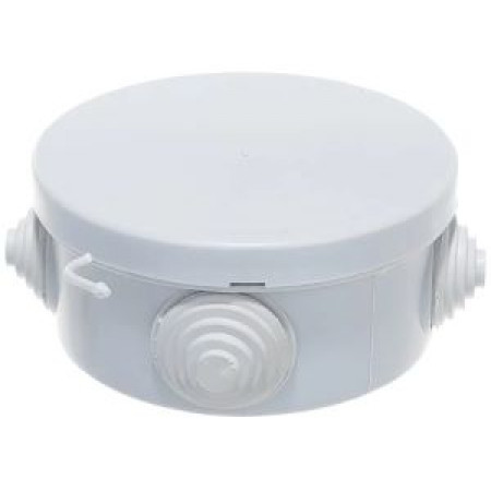 Распаячная коробка ЭРА KOR-65-40-4g откр. устан. серая 4вх. Ip54