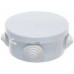 Распаячная коробка ЭРА KOR-65-40-4g откр. устан. серая 4вх. Ip54