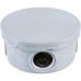 Распаячная коробка ЭРА KOR-65-40-4g откр. устан. серая 4вх. Ip54