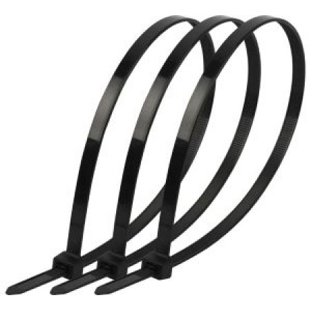 Кабельная стяжка ЭРА NO-225-177 (хомут) нейл. 3.6х150 мм чёрн. Simple