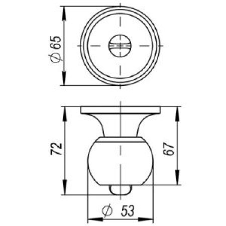 Ручка защелка DK682 PB-ET (6082 PB-E) (кл./фик.) золото (AJAX) Ручка защелка DK682 PB-ET (6082 PB-E) (кл./фик.) золото (AJAX)