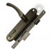 Замок цилиндровый в комплекте с ручкой LOCKSET16.CRONA.4070-1 (KIT P16 4070 CRONA) AB бронза (PUNTO)
