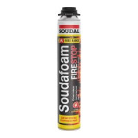 Пена огнестойкая пистолетная профес. SOUDAL Soudafoam FireStopr, 750 мл