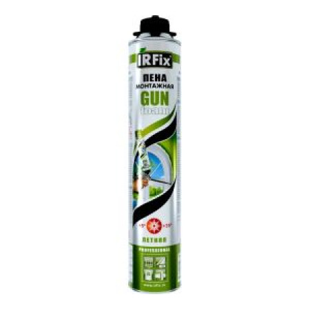 Монтажная пена IRFix GUN летняя 750мл Монтажная пена IRFix GUN летняя 750мл