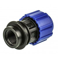 Муфта переходная Ф25*1/2" внр, Политек ПНД
