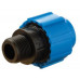 Муфта переходная Ф32*1/2" нар, Политек 65шт. ПНД