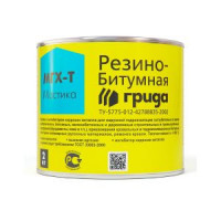 Мастика Резино-Битумная МГХ-Т гидроизоляционная, 2,0кг (ГРИДА)