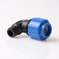 Отвод Ф 25*1/2" нар, Политек ПНД