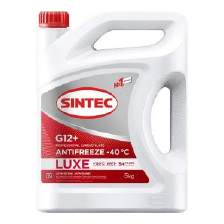 Антифриз Sintec, Lux, G12, 5 кг, крас, 614503 (298108) Антифриз Sintec, Lux, G12, 5 кг, крас, 614503 (298108)