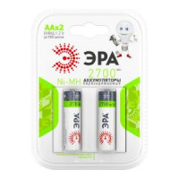 Аккумуляторная батарея ЭРА, NiMH элемент питания, HR6-2BL, 2700mAh