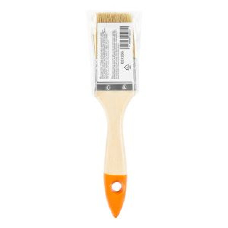 Кисть плоская Slimline 1.5" (38 мм) натуральная щетина, деревянная ручка Sparta