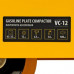 Виброплита бензиновая VC-12, 12 кН, 45*35 см, 196 см3 Denzel Виброплита бензиновая VC-12, 12 кН, 45*35 см, 196 см3 Denzel