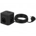 Удлинитель электрический ЭРА CUBE-3es-1,5m-4USB-B куб с заземл. с выкл. 3 роз.+4xUSBA+C 1,5м 16А черн.