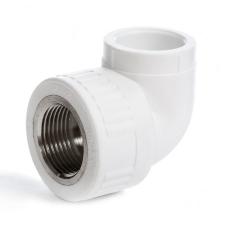 Угольник комб. Ф25*3/4" внр ПП FD PLAST Угольник комб. Ф25*3/4" внр ПП FD PLAST