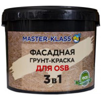 Грунт-краска Фасадная для OSB (3 в 1)  6кг MASTER-KLASS