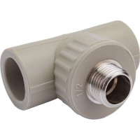 Тройник комб. Ф25*1/2" нар ПП FD PLAST
