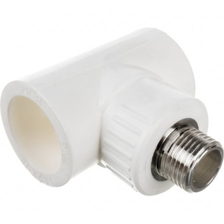 Тройник комб. Ф32*1/2" нар ПП FD PLAST Тройник комб. Ф32*1/2" нар ПП FD PLAST