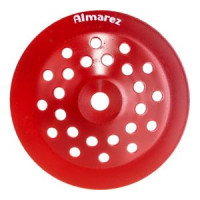 Чашка шлифовальная алмазная Турбо (230х22.23 мм) Almarez 303323