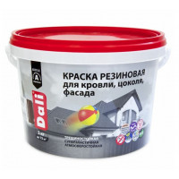 Краска резиновая Dali терракотовая 3л