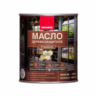 Масло деревозащитное Premium белый 0,75л NEOMID (Неомид)