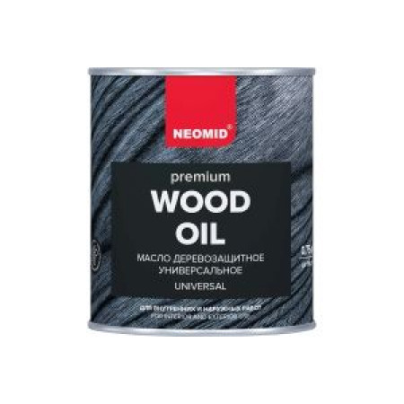 Масло деревозащитное Premium белый 0,75л NEOMID (Неомид)