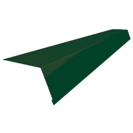 Карнизная планка зеленый мох (RAL6005) 2000х100х60мм