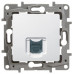 Механизм розетки информ. 1-м СПEtika RJ45 CAT.5E UTP бел. Leg