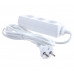 Удлинитель бытовой GES-10-2x075-3-10m, 10А, 2х0,75 мм2, 3