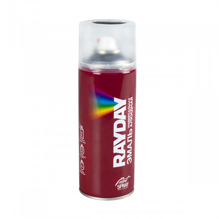 Краска аэрозольная алкидная Rayday RD-051, глянцевая, 520 мл, черная RAL-9005 Краска аэрозольная алкидная Rayday RD-051, глянцевая, 520 мл, черная RAL-9005