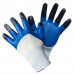 Перчатки нейлоновые с двойным нитриловым покрытием GLOVES