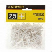 Крестики для кафеля 200 шт. (2.5 мм) Stayer
