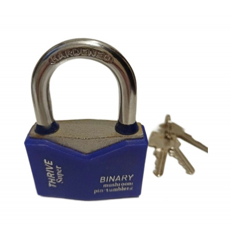 Замок навесной 60мм THRIVE Super BINARY mushroom pin-tumblers